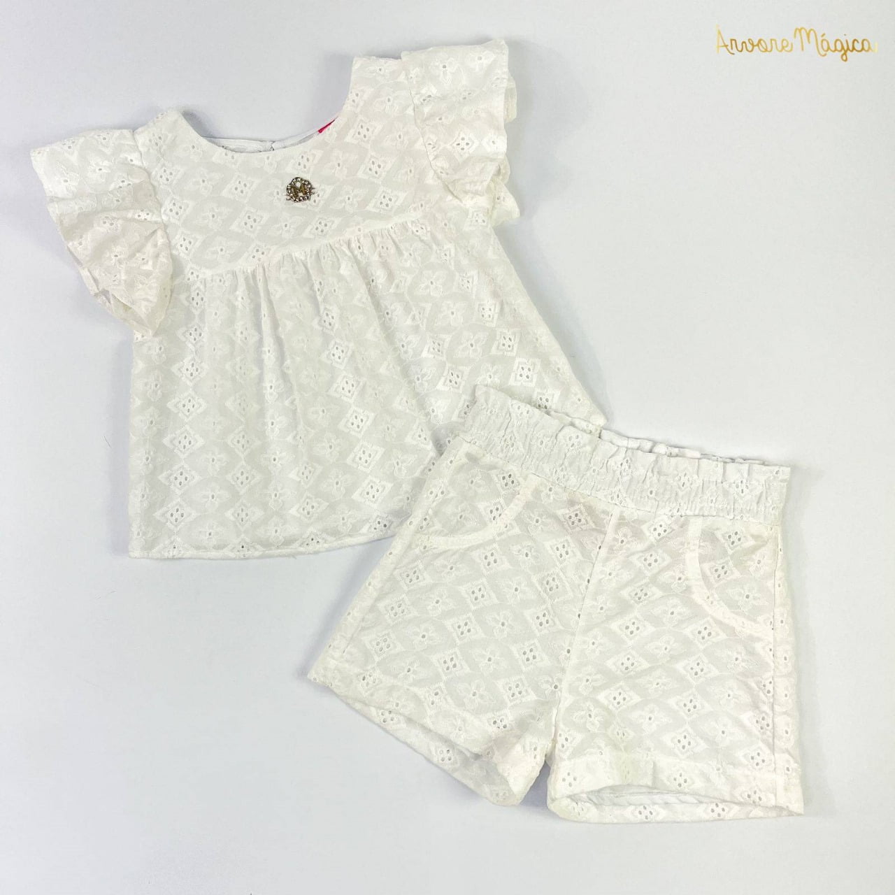 Conjunto Infantil Momi Branco 