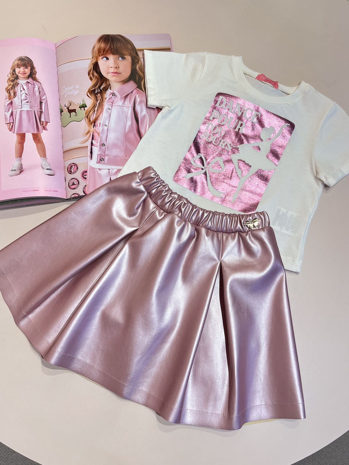 Conjunto Infantil Dance Ballet Momi