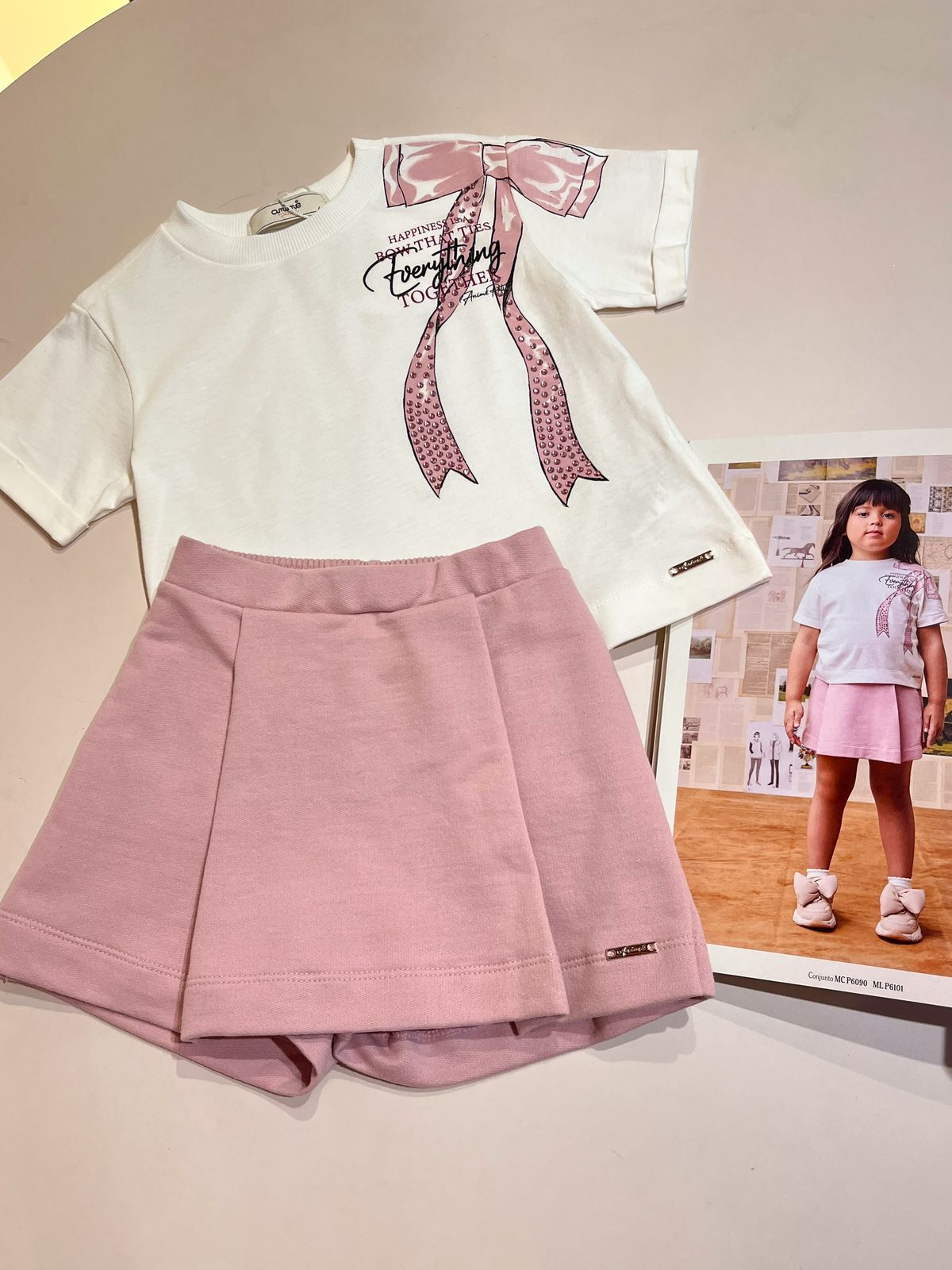 Conjunto Infantil Happiness Animê 
