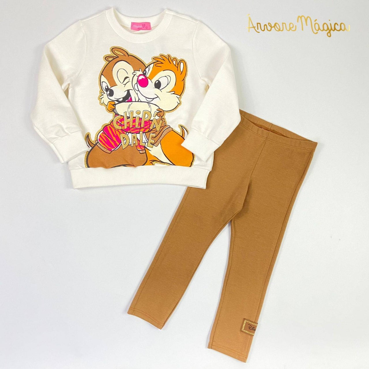 Conjunto Infantil Momi Chip and Dale Disney