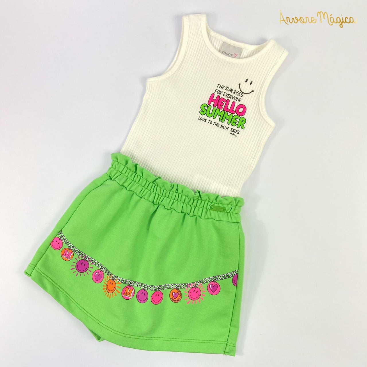 Conjunto Infantil Momi Hello Summer