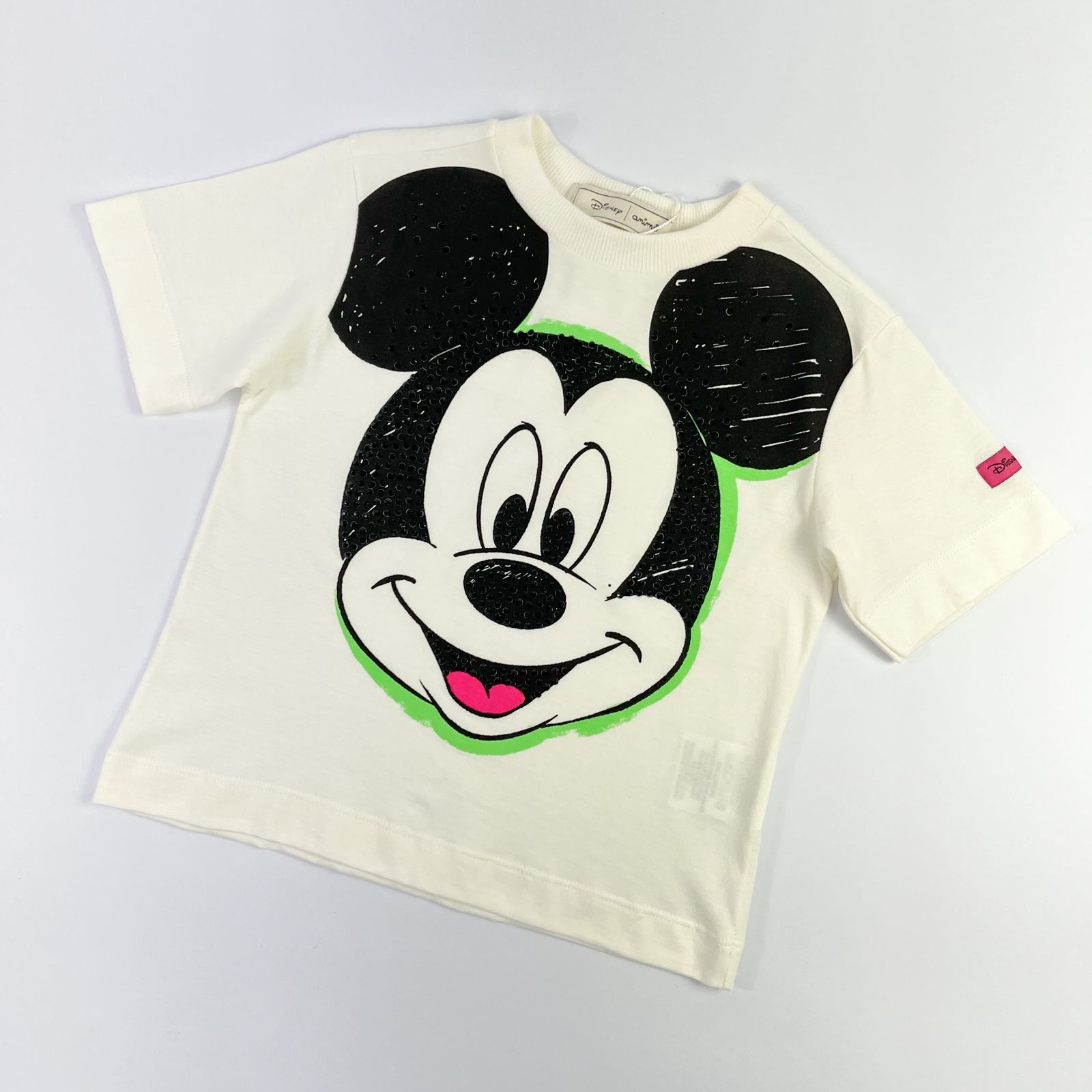 Blusa Infantil Mickey Strass Disney Animê