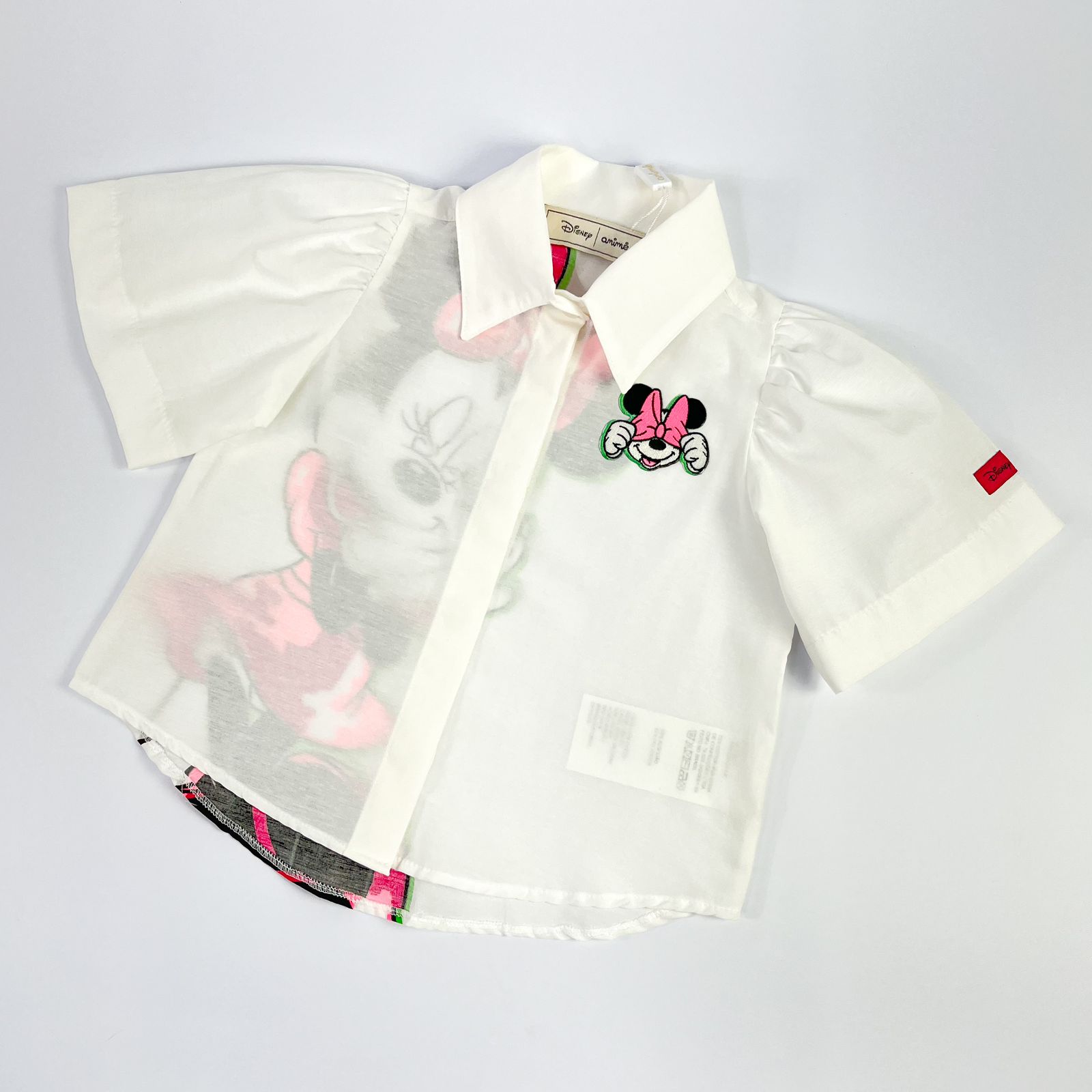 Blusa Infantil Minnie Patch Disney Animê