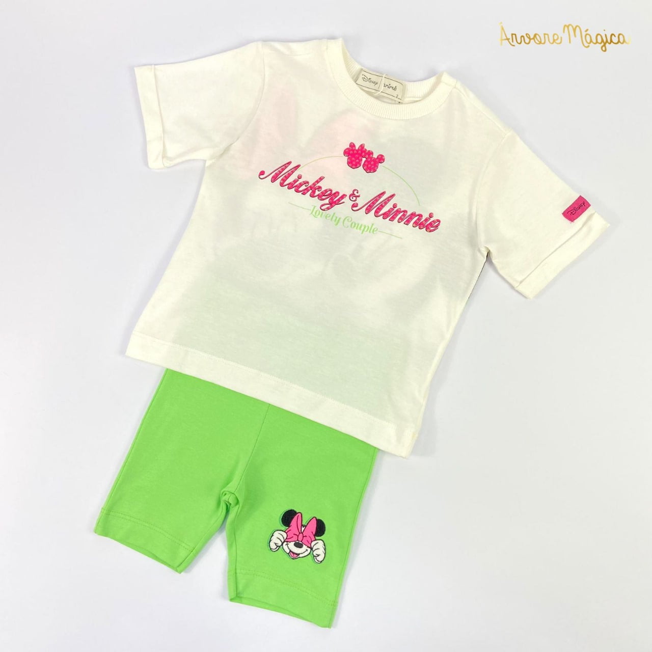 Conjunto infantil adidas disney minnie best sale