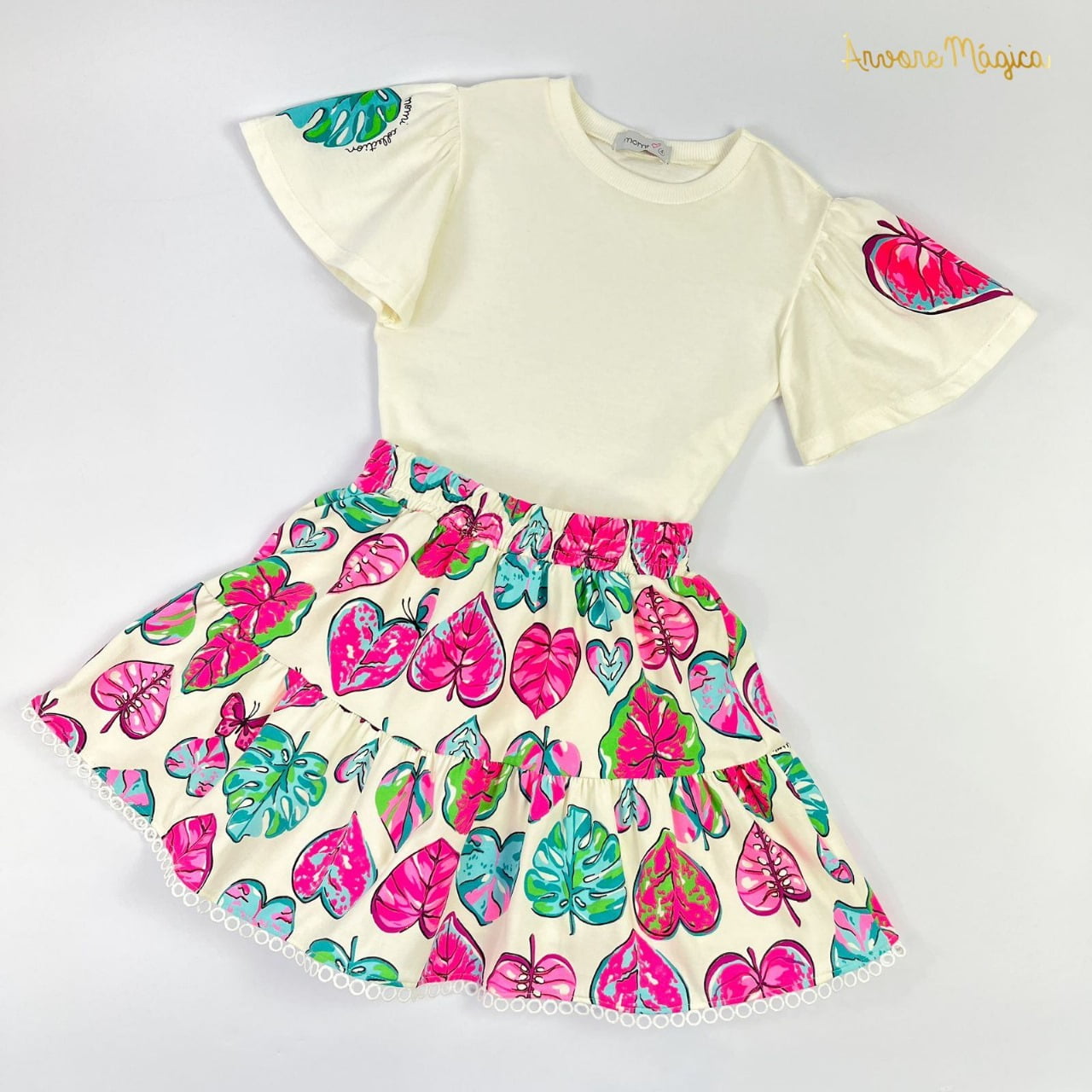 Conjunto Infantil Momi Folhagens