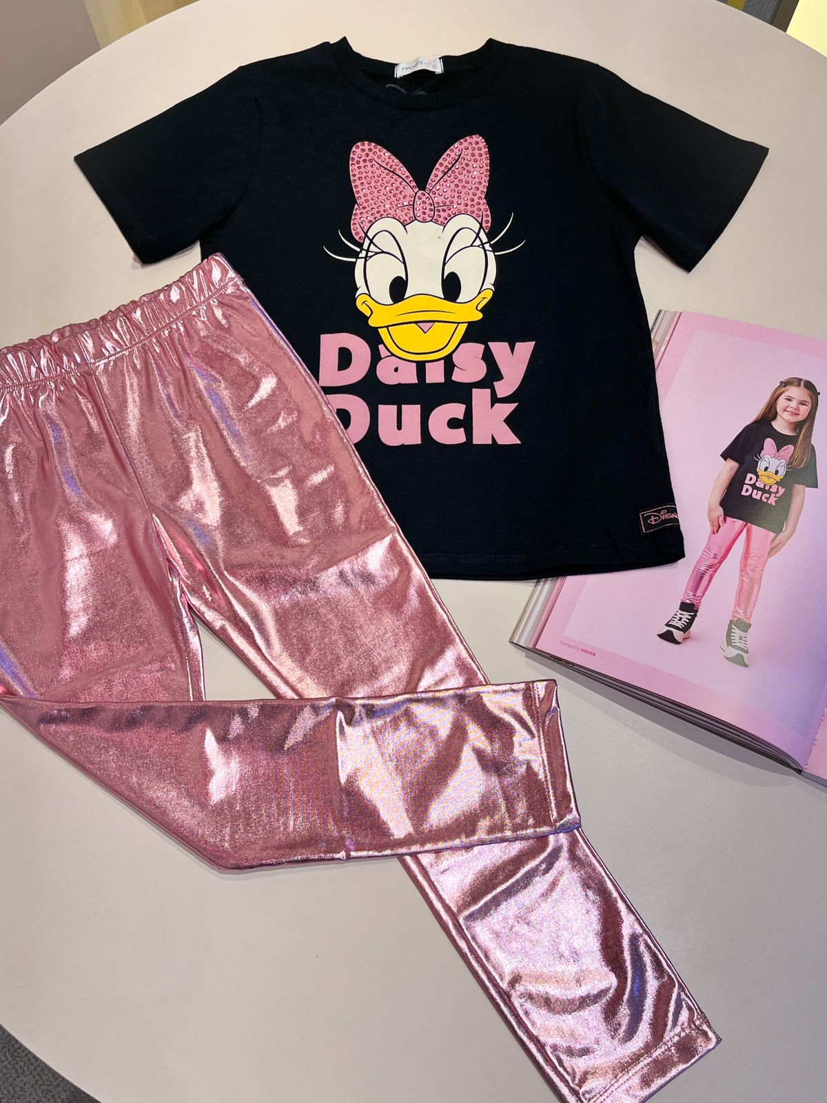 Conjunto Infantil Daisy Duck Disney Momi