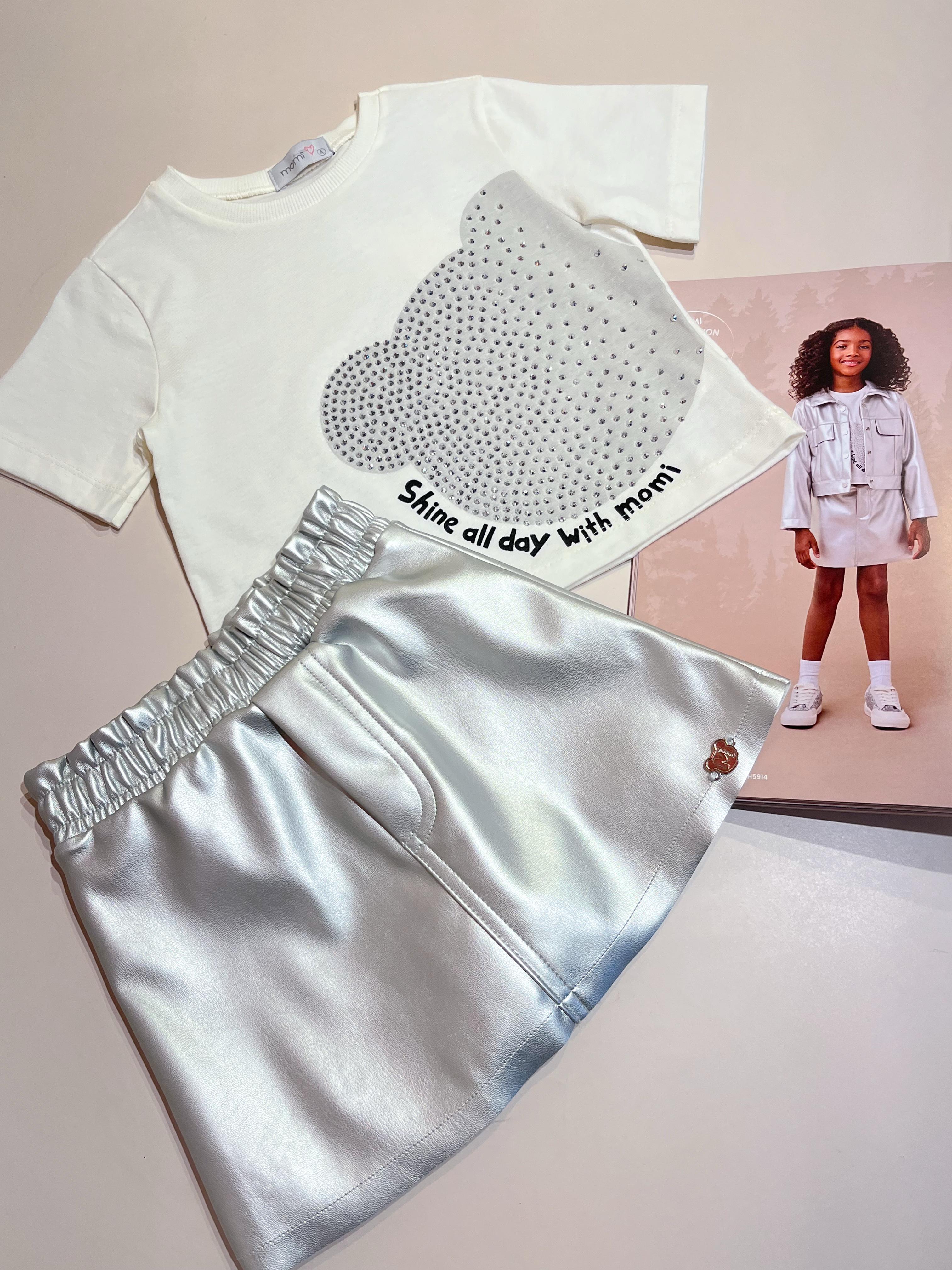 Conjunto Infantil Bear Strass Momi 