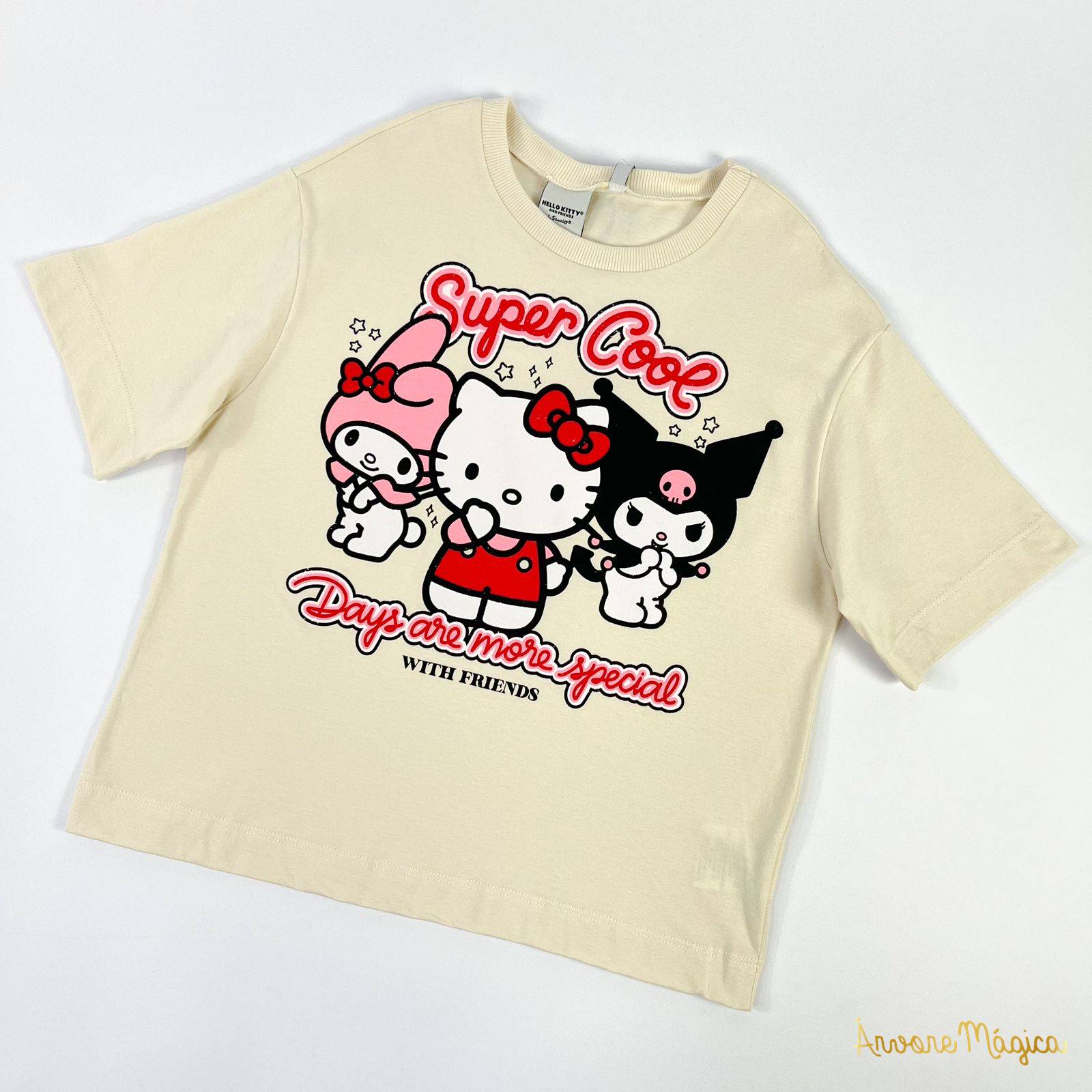 Blusa Infantil Hello Kitty Super Cool