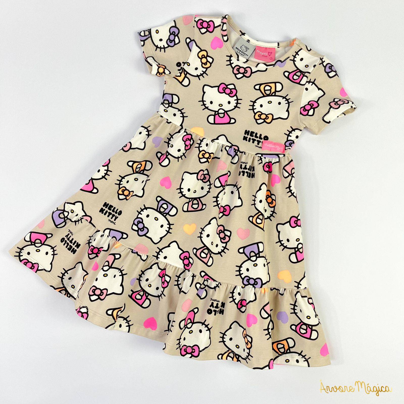 Vestido Infantil Momi Hello Kitty