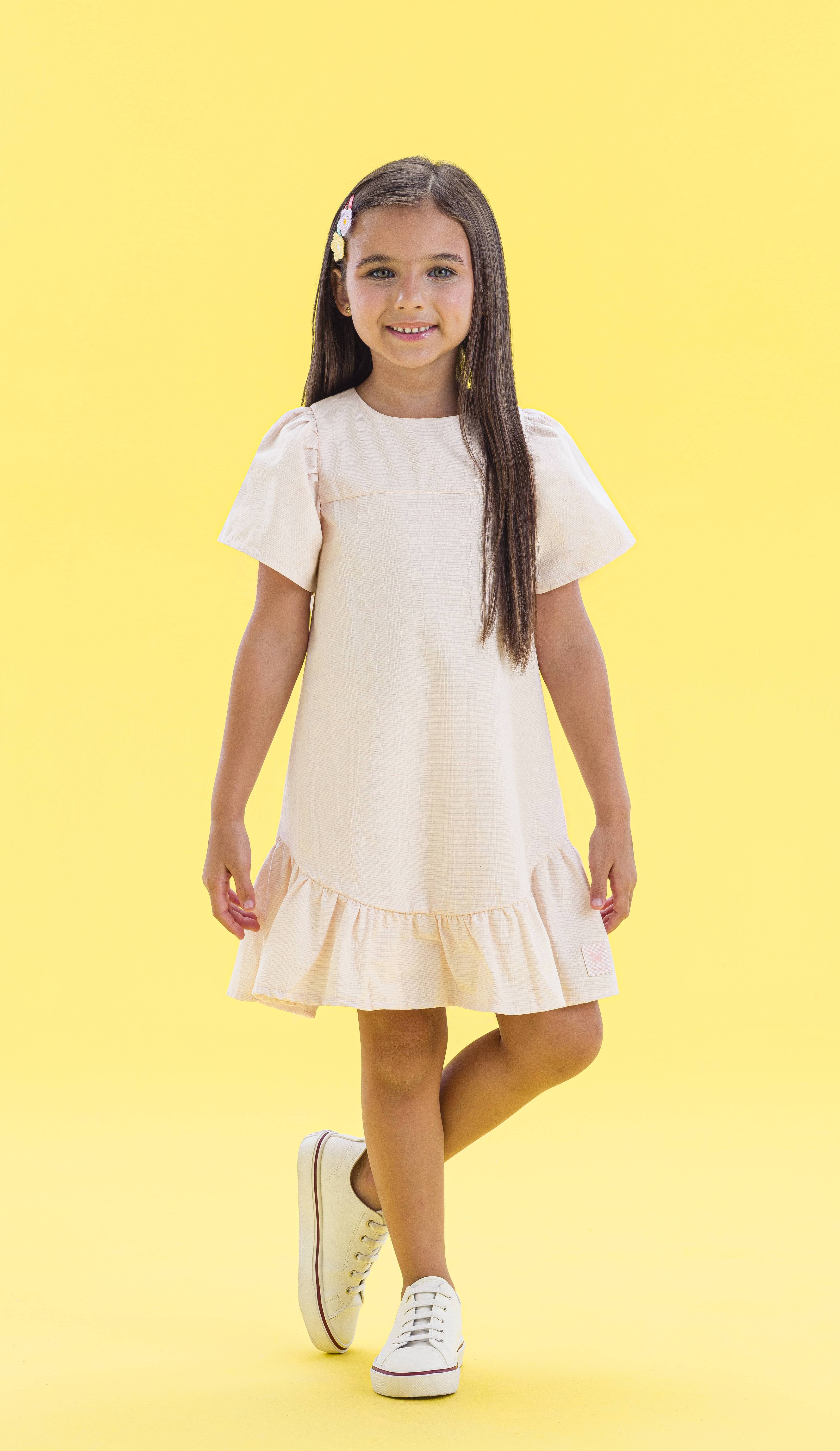 Vestido Infantil Rosinha