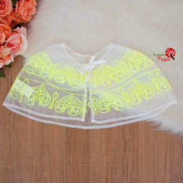 Capa de Luxo Tule e Neon Petit Cherie Capa de Luxo Tule e Neon Petit Cherie