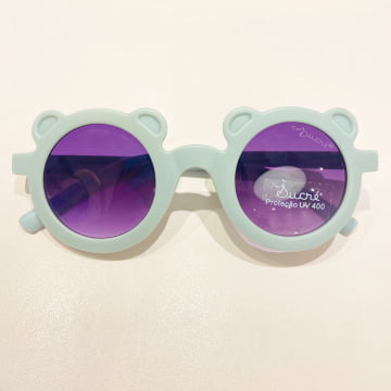 Óculos de Sol Infantil Orelhinha Urso UV400 Mon Sucré 