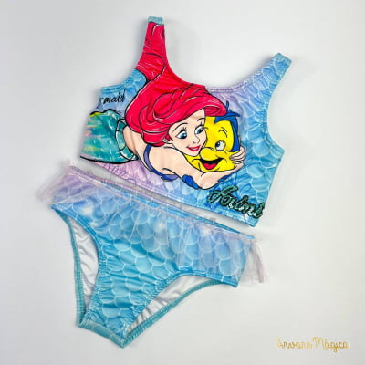 Biquíni Ariel Disney Animê 