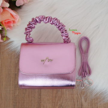 Bolsa Lilás Metal Bolsa Lilás Metal