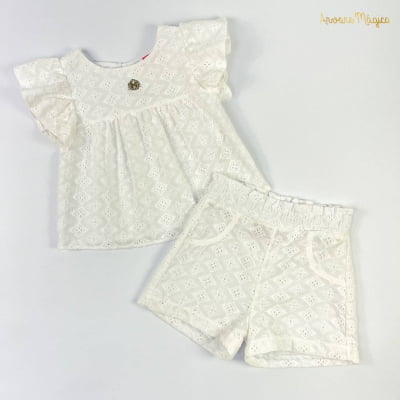 Conjunto Infantil Momi Branco 