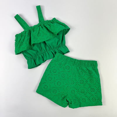 Conjunto Infantil Momi Laise Verde 