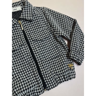 Jaqueta Infantil Tweed Brilhos Animê