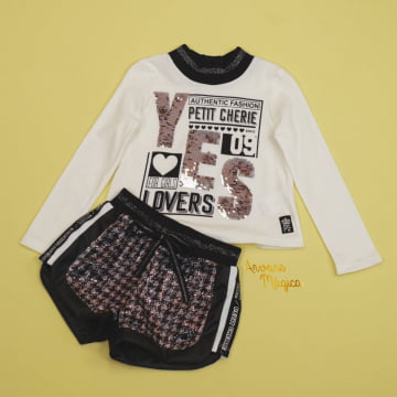 Conjunto Infantil Authentic Fashion Petit Cherie Conjunto Infantil Authentic Fashion Petit Cherie