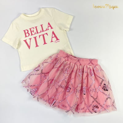 Conjunto Infantil Bella Vita Animê