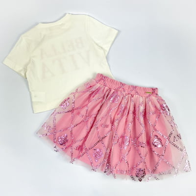 Conjunto Infantil Bella Vita Animê