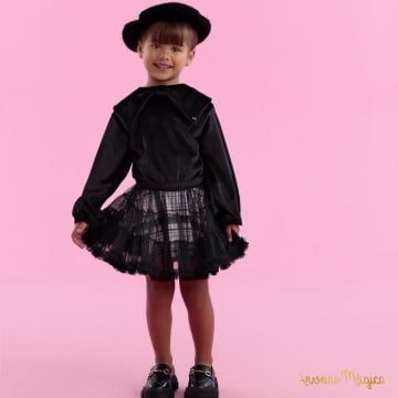 Conjunto Infantil Girl Fashion Petit Cherie