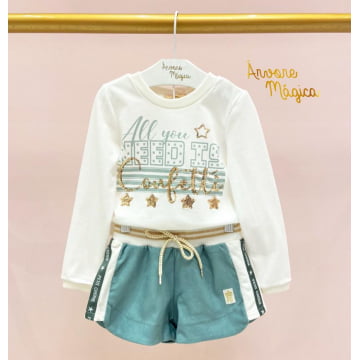 Conjunto Infantil Confetti Petit Cherie Conjunto Infantil Confetti Petit Cherie