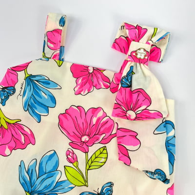 Conjunto Infantil Momi Flores de Verão