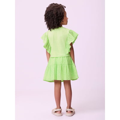 Conjunto Infantil Momi Laise Verde Lima