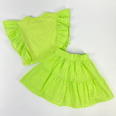 Conjunto Infantil Momi Laise Verde Lima