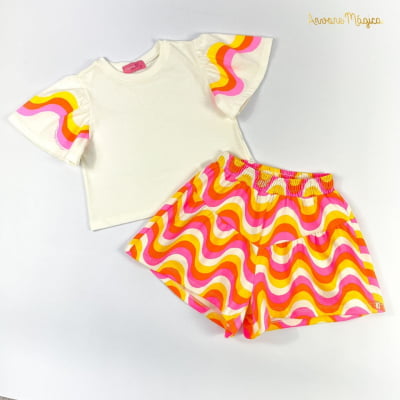  Conjunto Infantil Momi Ondas de Verão