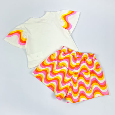  Conjunto Infantil Momi Ondas de Verão