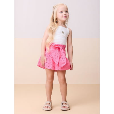 Conjunto Infantil Momi Regata & Short Laise Babados