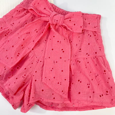 Conjunto Infantil Momi Regata & Short Laise Babados