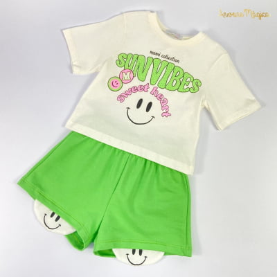 Conjunto Infantil Momi Sun Vibes