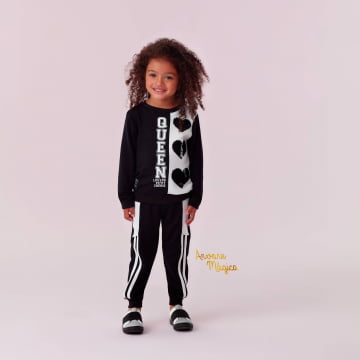 Conjunto Infantil Queen Petit Cherie Conjunto Infantil Queen Petit Cherie