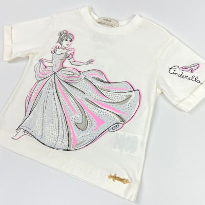 Conjunto Infantil Animê Cinderella Disney
