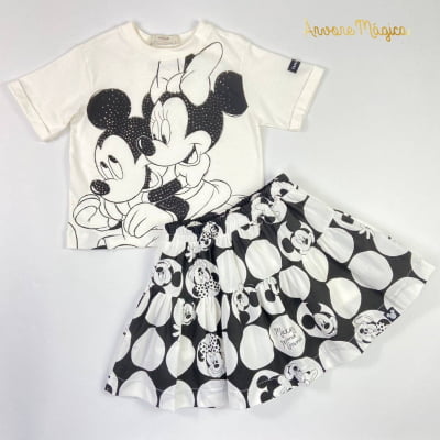Conjunto Infantil Animê Disney Mickey and Minnie 