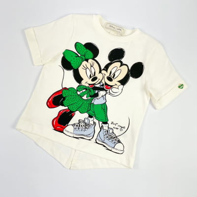 Conjunto Infantil Best Couple Mickey e Minnie Disney Animê