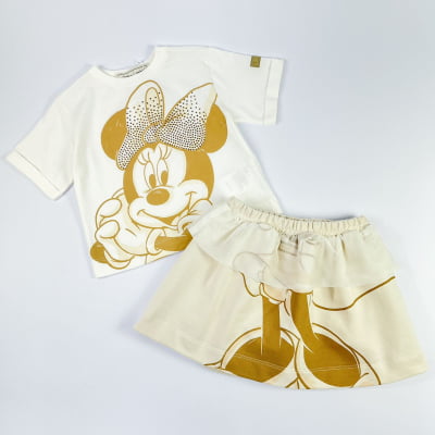 Conjunto Infantil Minnie Mouse Animê