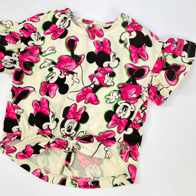   Conjunto Infantil Minnie Mouse Disney Animê