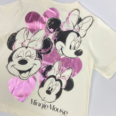 Conjunto Infantil Minnie Mouse Disney Holográfico