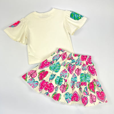 Conjunto Infantil Momi Folhagens