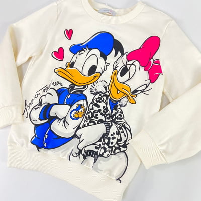 Conjunto Infantil Momi Pato Donald e Margarida Disney