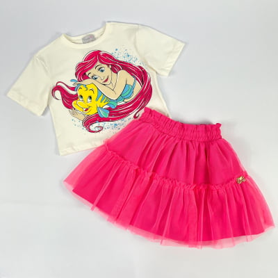 Conjunto Infantil Momi Pequena Sereia