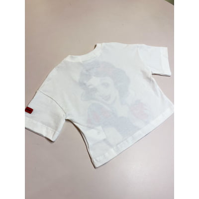Blusa Infantil Branca de Neve Disney Animê