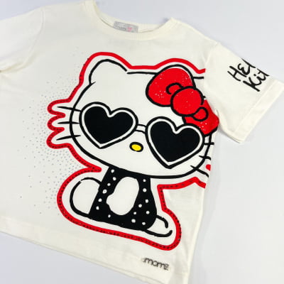 Blusa Infantil Momi Hello Kitty Fashion