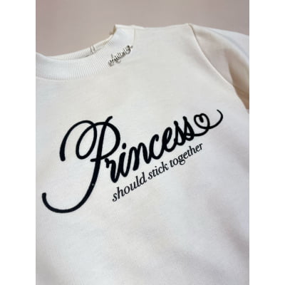 Casaco Infantil Disney Princesas Animê 