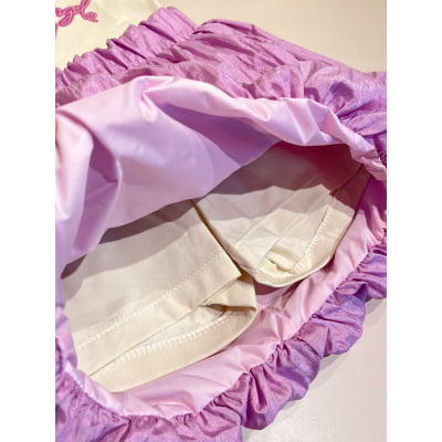 Conjunto Infantil Angel Disney e Saia Balonê Momi