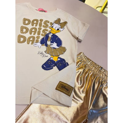 Conjunto Infantil Daisy Metalizada Momi