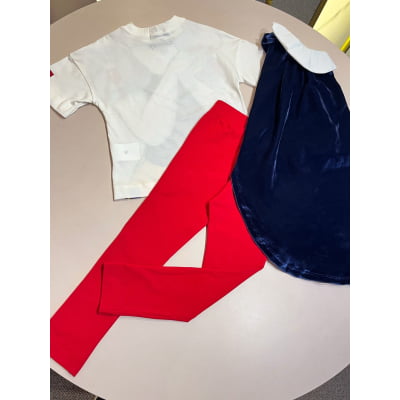 Conjunto Infantil Branca de Neve com Capa Disney Animê